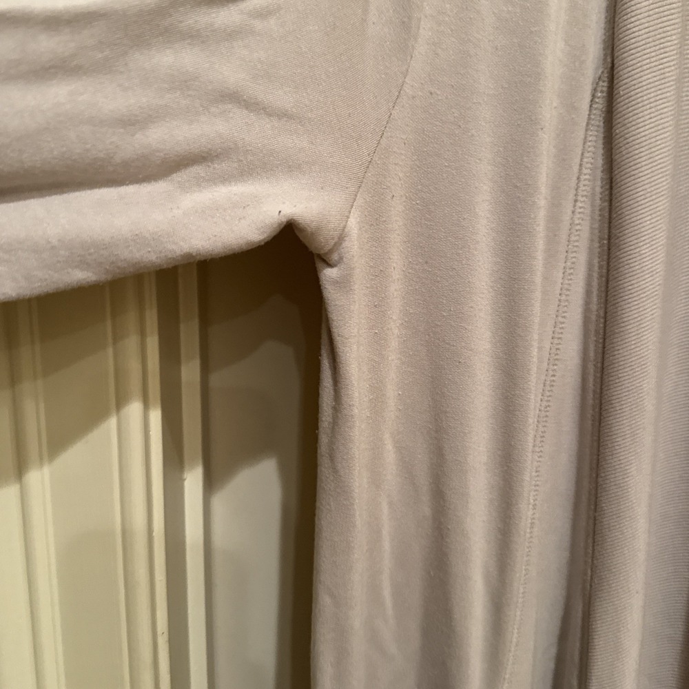 Athleta Women's  Mineral Brown Long Sleeve Canopy Nirvana Wrap Cardigan Sz M - Picture 9 of 15